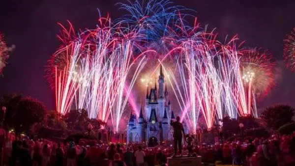 Special 4th of July Fireworks in Epcot & the Magic Kingdom