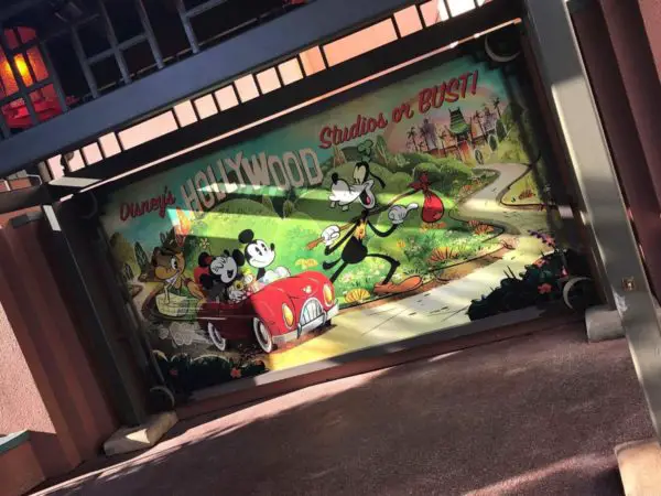 First Signage for Mickey and Minnie's Runaway Railroad Posted at Hollywood Studios