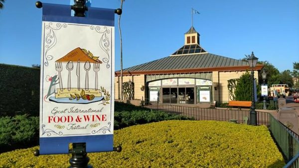 A Look at the Signage from Epcot's Food & Wine Festival