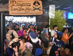 The History Of The Pirates Of The Caribbean - A D23 Expo Exhibit