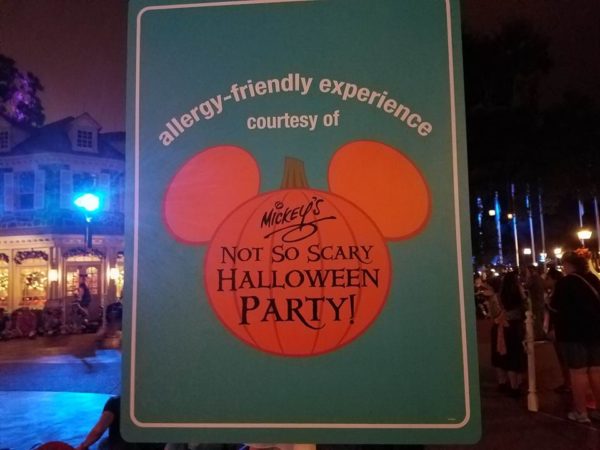 Allergy Friendly Treats at Mickey's Not-So-Scary Halloween Party