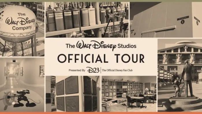 The Official Walt Disney Studios Tour Available For D23 Gold Members