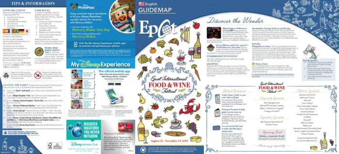 Food & Wine Guide Map