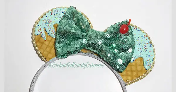 Ice Cream Minnie Mouse Ears 