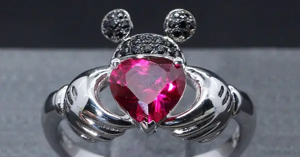 Mickey Mouse Claddagh Ring