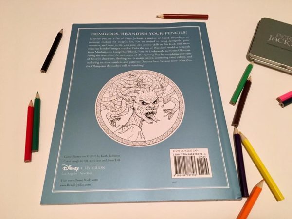 New Percy Jackson Coloring Book and Give Away