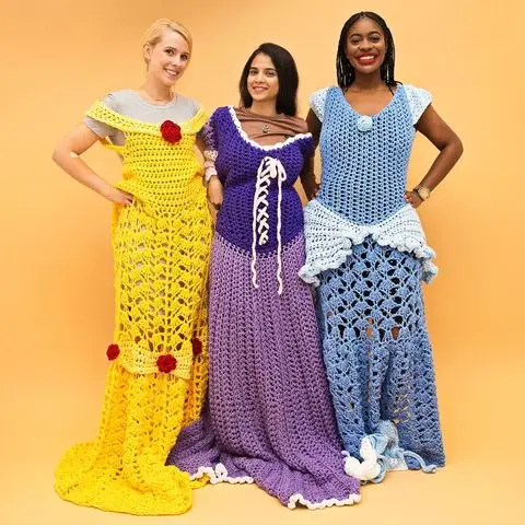  Disney Princess Crochet Blankets