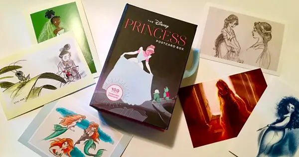 Disney Princess Postcard Box