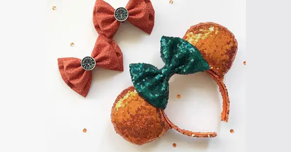 Pumpkin Spice Minnie Ears