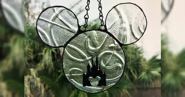 glass Disney suncatchers