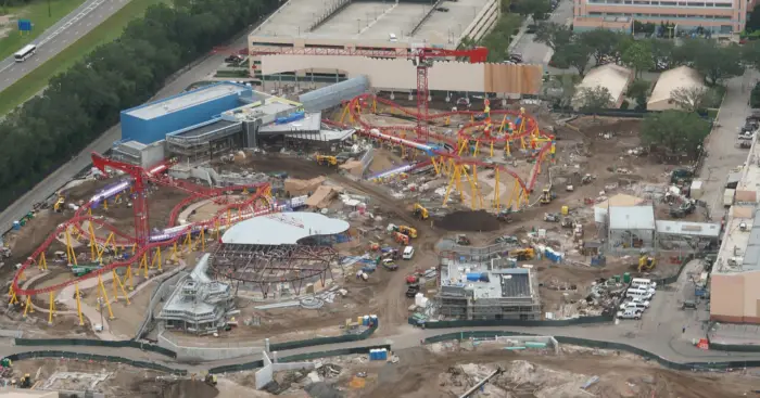 Latest Aerial Photos Of Hollywood Studios Construction Progress