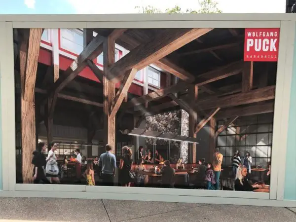 Images of the New Wolfgang Puck Bar & Grill Are On Display at Disney Springs