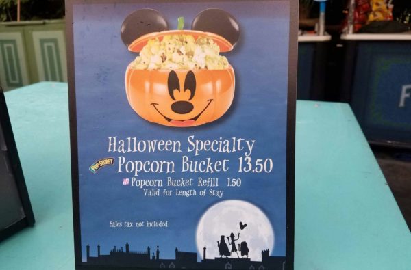FIRST LOOK: 2017 "Mickey's Not-So-Scary Halloween Party" Specialty Popcorn Bucket