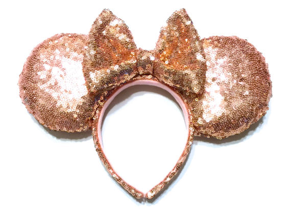 Get Your Rose Gold Minnie Ears Fix With These Handmade Beauties