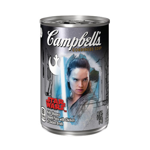 May the Force be with Soup, New Star Wars Campbell's Soup Cans Revealed