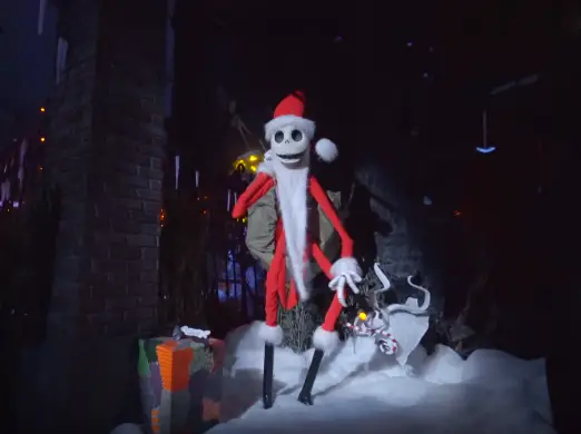 Video - Disneyland Haunted Mansion Holiday Overlay
