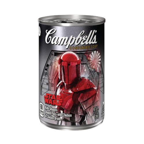 May the Force be with Soup, New Star Wars Campbell's Soup Cans Revealed