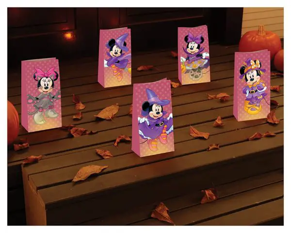 Cast a Haunting Glow with Disney Character Halloween Luminaries
