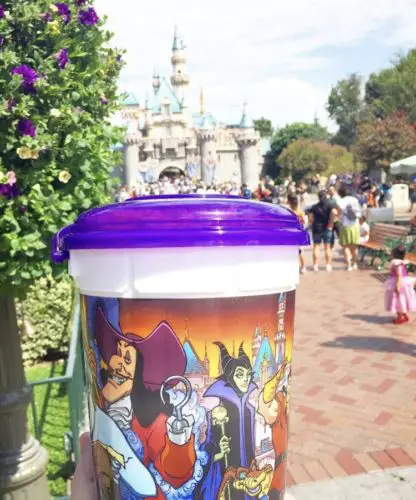 Disneyland's Fall Annual Passholder Exclusive Refillable Popcorn Bucket