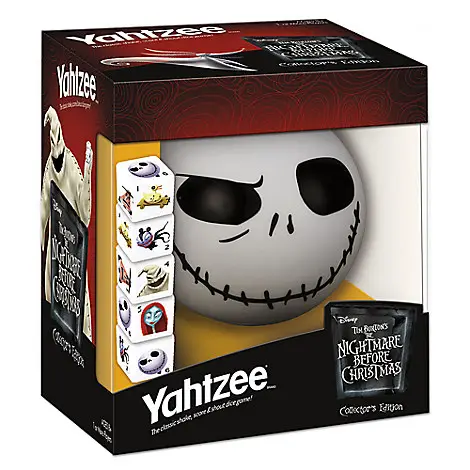 It's a Spooky Game Night with The Nightmare Before Christmas Yahtzee