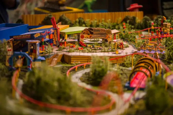 Toy Story Land Models Now On Display At Hollywood Studios