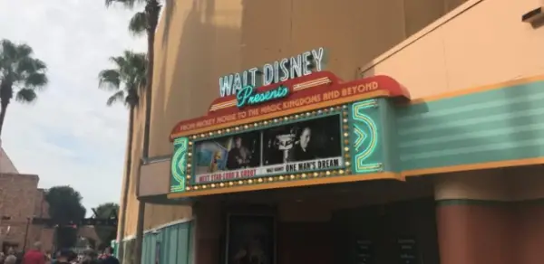 New Sign For "Walt Disney Presents" Goes Up at Hollywood Studios