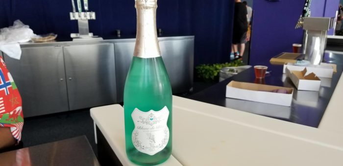 EPCOT Celebrating 35th Anniversary With Blue Champagne