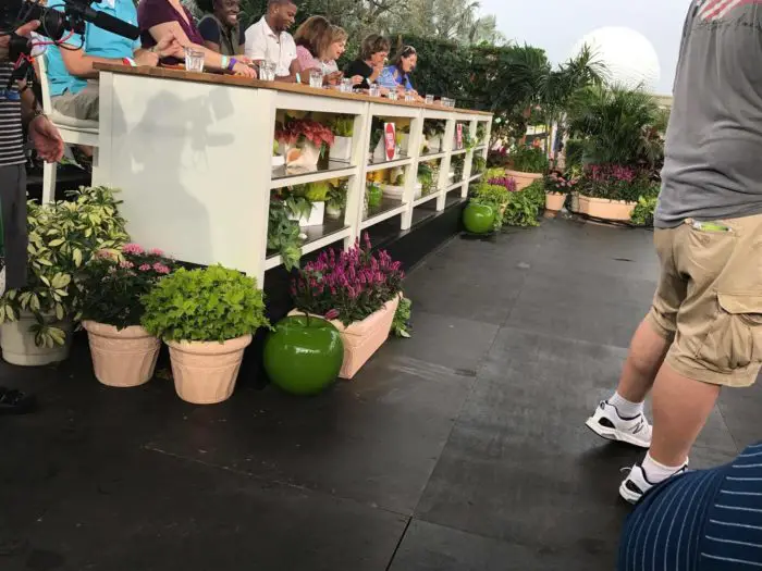 Chip and Company Attends Live Taping of The Chew at EPCOT