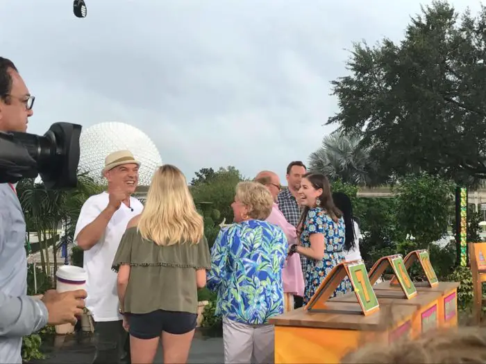 Chip and Company Attends Live Taping of The Chew at EPCOT