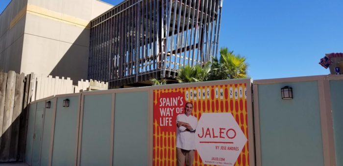 PHOTOS: Construction Progress on 'JALEO' in Disney Springs