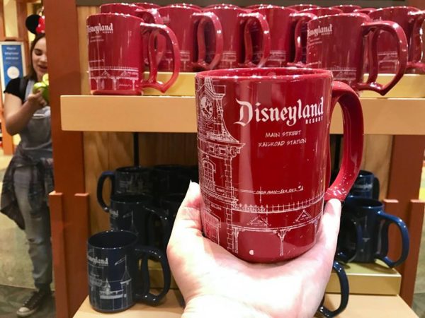 New Disneyland Attraction Blueprint Mugs Now Available