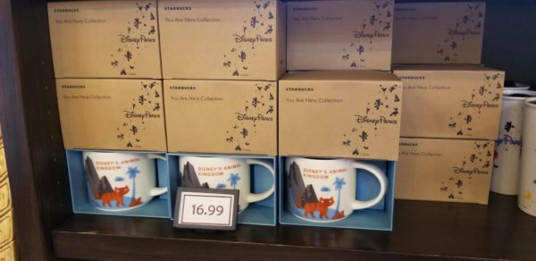 New "You Are Here" Starbucks Animal Kingdom Mugs Available