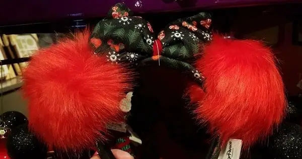 Ugly Christmas Sweater Minnie Ears
