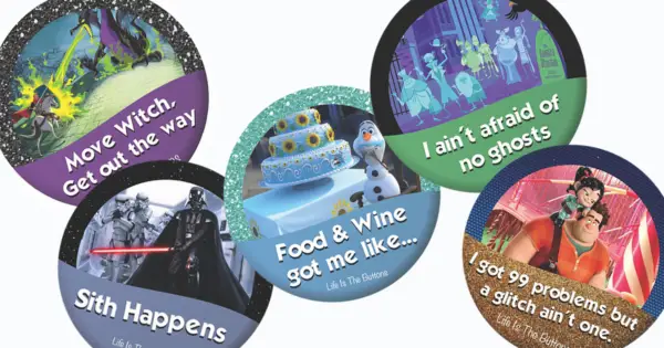 Clever Disney Buttons