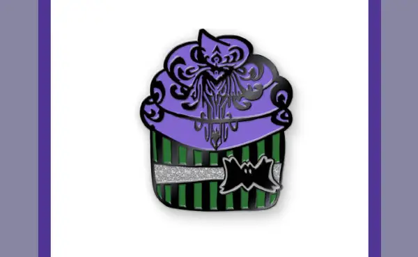 Haunted Mansion Cupcake Pin