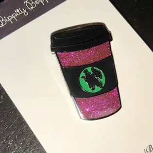 This Haunted Mansion Coffee Cup Pin Is Wickedly Delightful