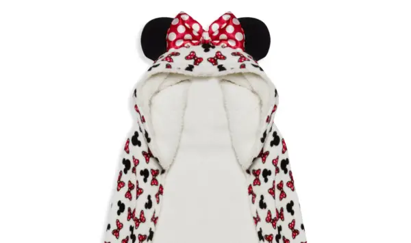 Minnie Mouse hooded throw