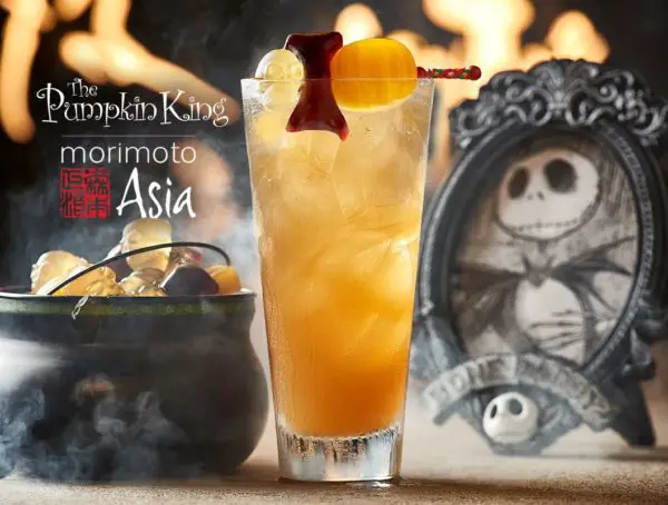 Morimoto Asia Celebrating Halloween with The Pumpkin King Specialty Drink