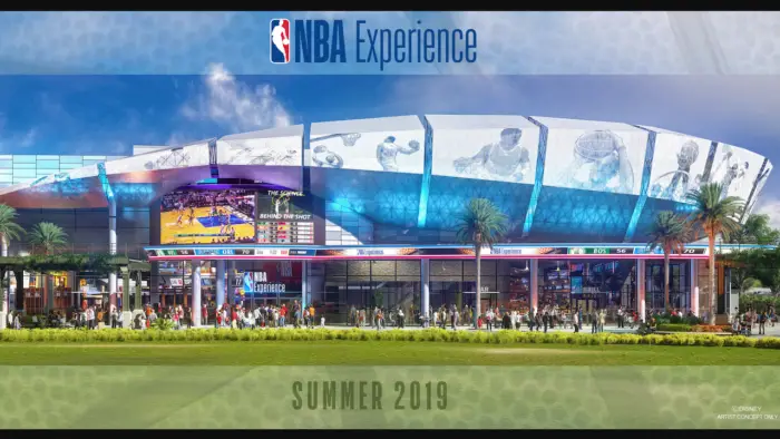 Disney Offers a First Look at NBA Experience Coming To Disney Springs in 2019
