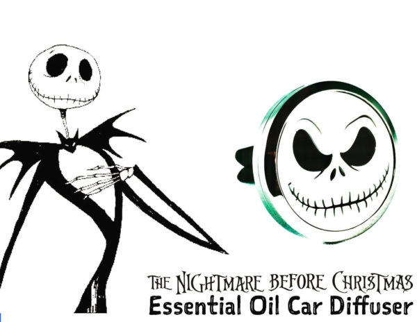 Jack Skellington Essential Oil Car Diffuser