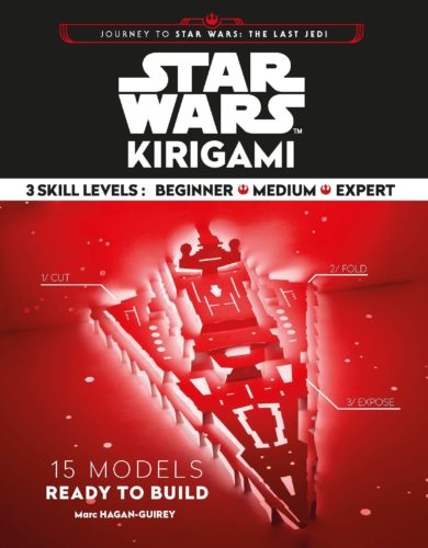 May the Force Be With You as you Craft With the Star Wars Kirigami Book