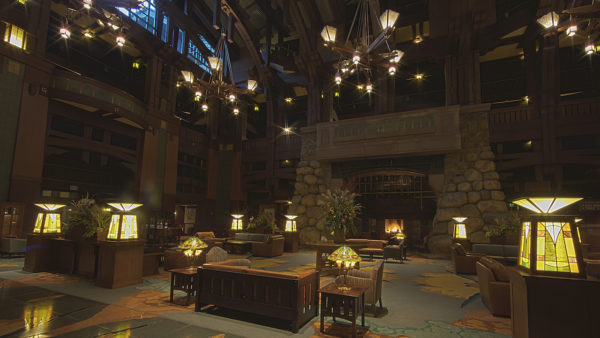 Get a Closer Look at the Grand Hall Lobby at Disney’s Grand Californian Hotel & Spa at the Disneyland Resort