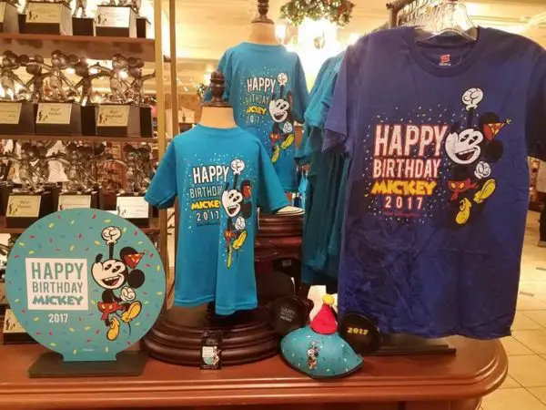 Happy Birthday Mickey Merchandise