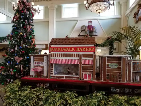 Disney's Boardwalk Inn & Villas Resort 2017 Gingerbread Display