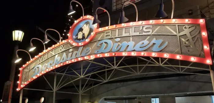 New Signage For Dockside Diner Appears After 'Min and Bill' Dropped From Name