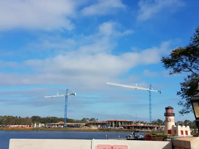 Construction Progress at Caribbean Beach Resort