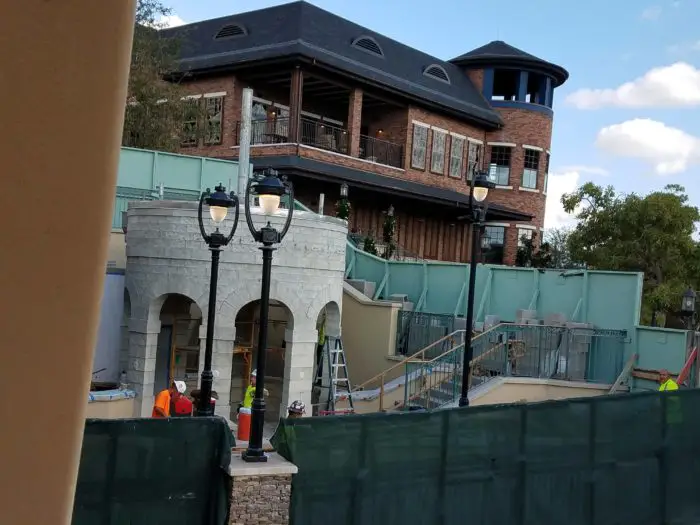 Construction Update On The Edison At Disney Springs