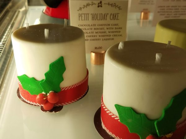 Adorable Holiday Candle Themed Petit Cakes at Amorette's Patisserie
