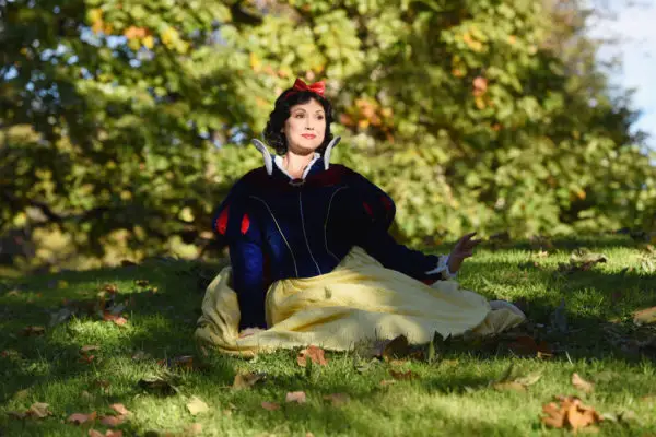 Snow White Sighting In Central Park In New York City