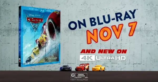 Cars 3 DVD Blu-Ray review